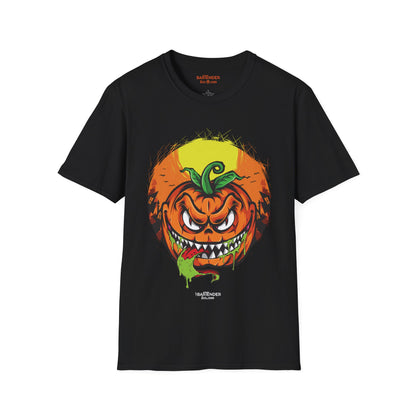 "Scary Pumpkin" Halloween Bartender Softstyle T-Shirt