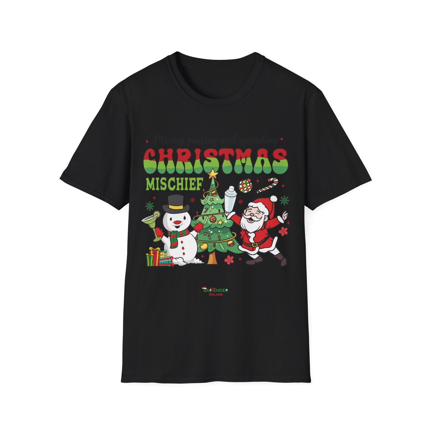 “Merry Mischief” Unisex Softstyle T-Shirt