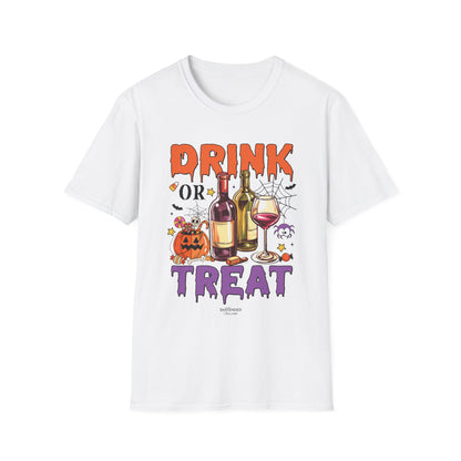 "Drink or Treat" Softstyle Halloween T-Shirt