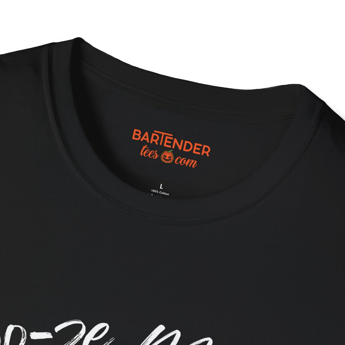 "Boo-ze Master" Halloween Bartender Softstyle T-Shirt