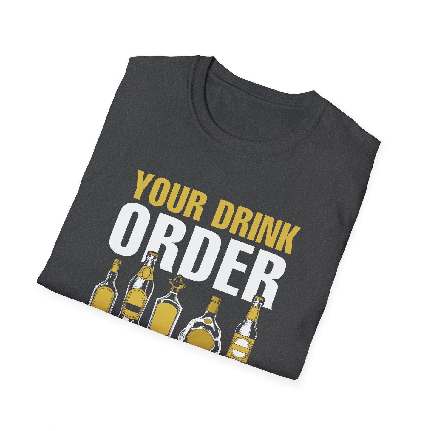 "Your Drink Order is my Cardio" Men's Bartender Tee