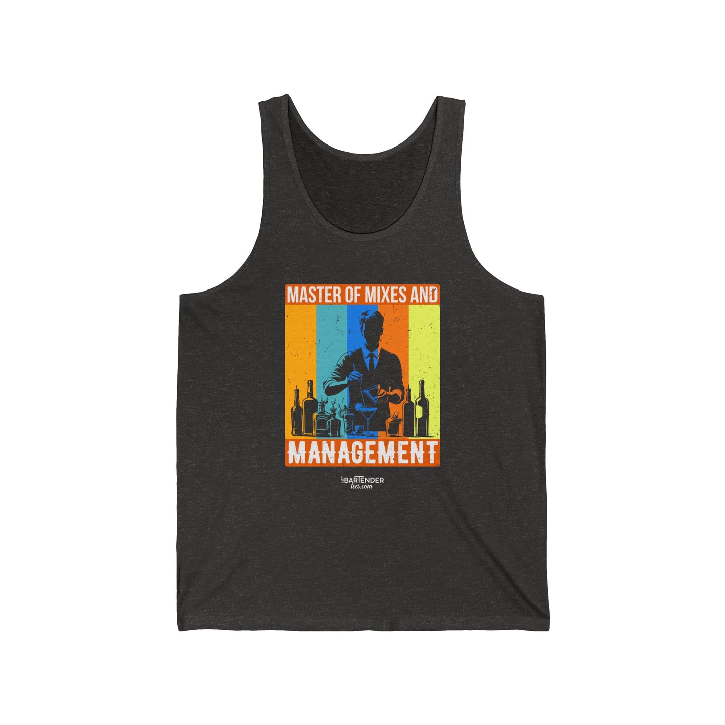 "Master of mixes and management" Men’s Bartender Tank Top