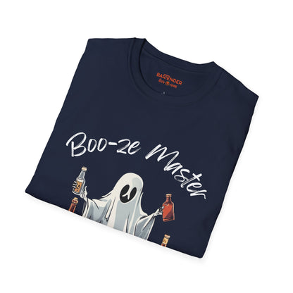 "Boo-ze Master" Halloween Bartender Softstyle T-Shirt