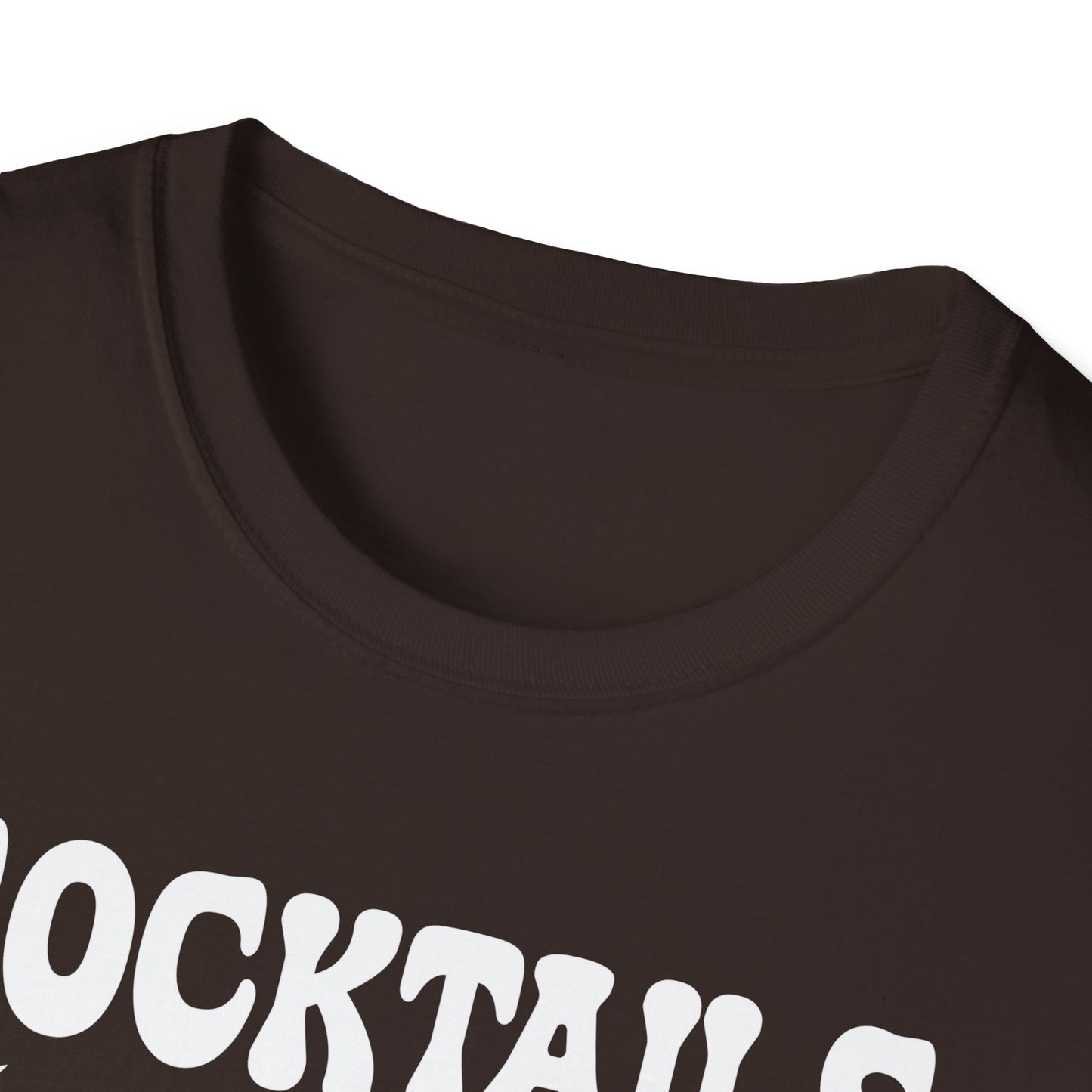 "Cocktails are cheaper than therapy" Men's Bartender Softstyle T-Shirt