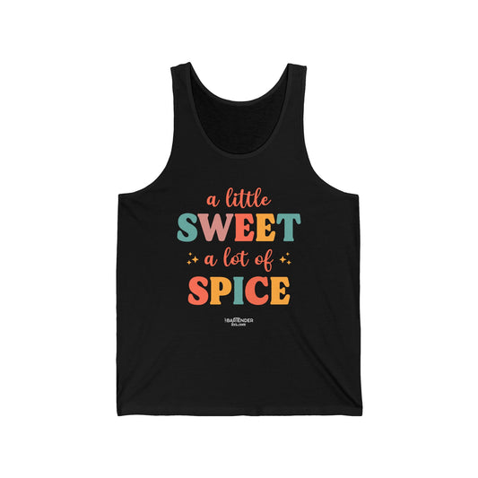 "A Little Sweet a Lot of Spice" Men’s Bartender Tank