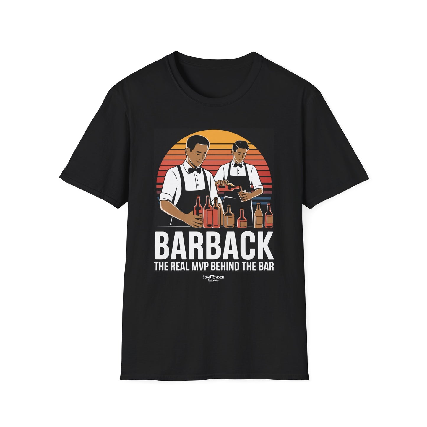 "Barback: The Real MVP Behind the Bar" Softstyle T-Shirt