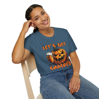 “Let’s Get Smashed”  v2 Halloween Bartender Tee