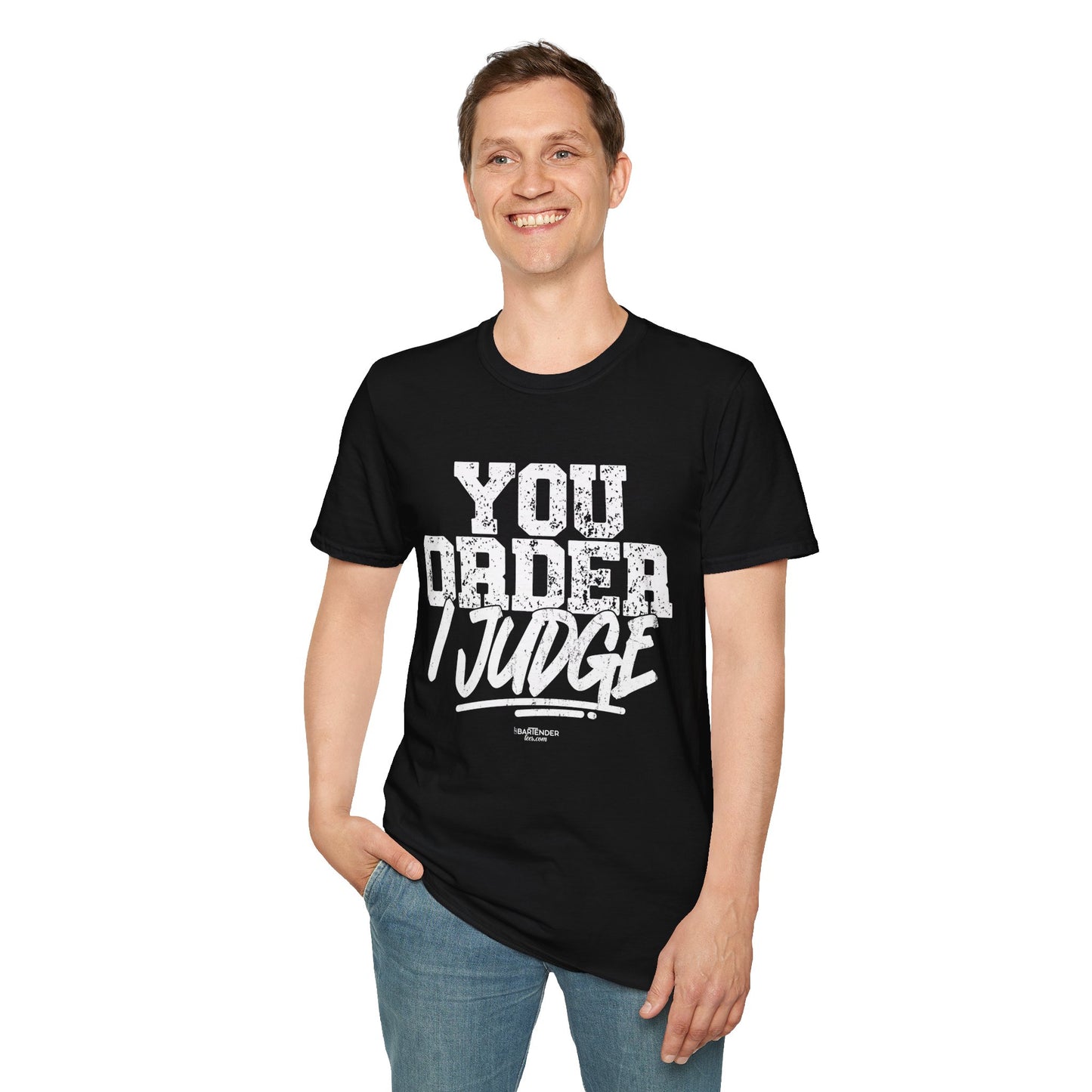 "You Order I Judge" Men's Bartender Tee