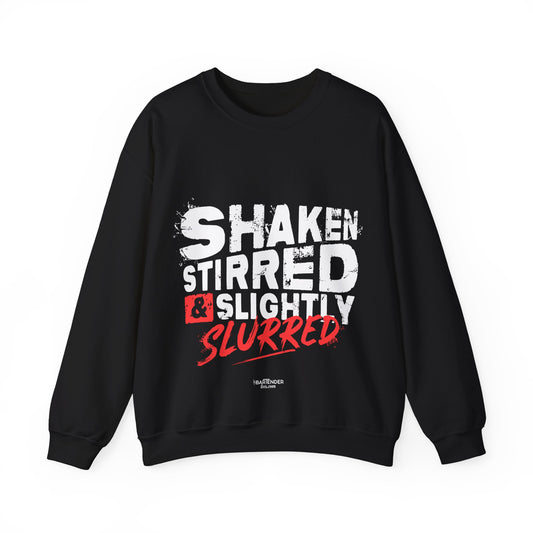 "shaken stirred and slightly stirred" Bartender Sweatshirt