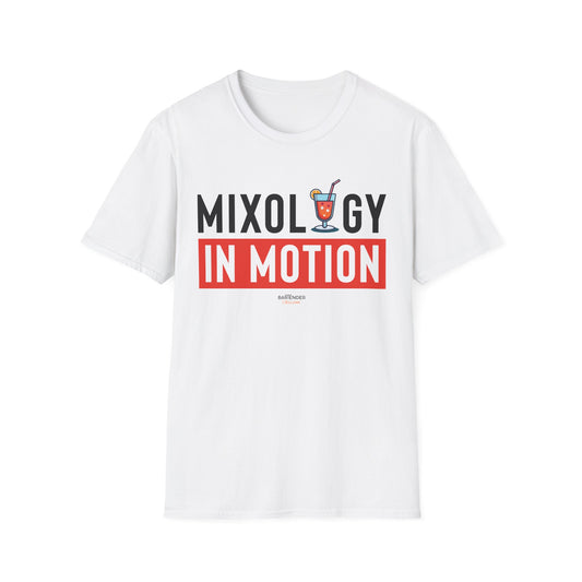 "Mixology in Motion" Men's Bartender Tee