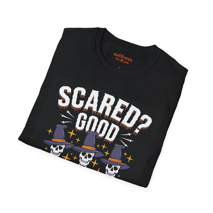 "Scared Good Now Order" Halloween Bartender Softstyle T-Shirt