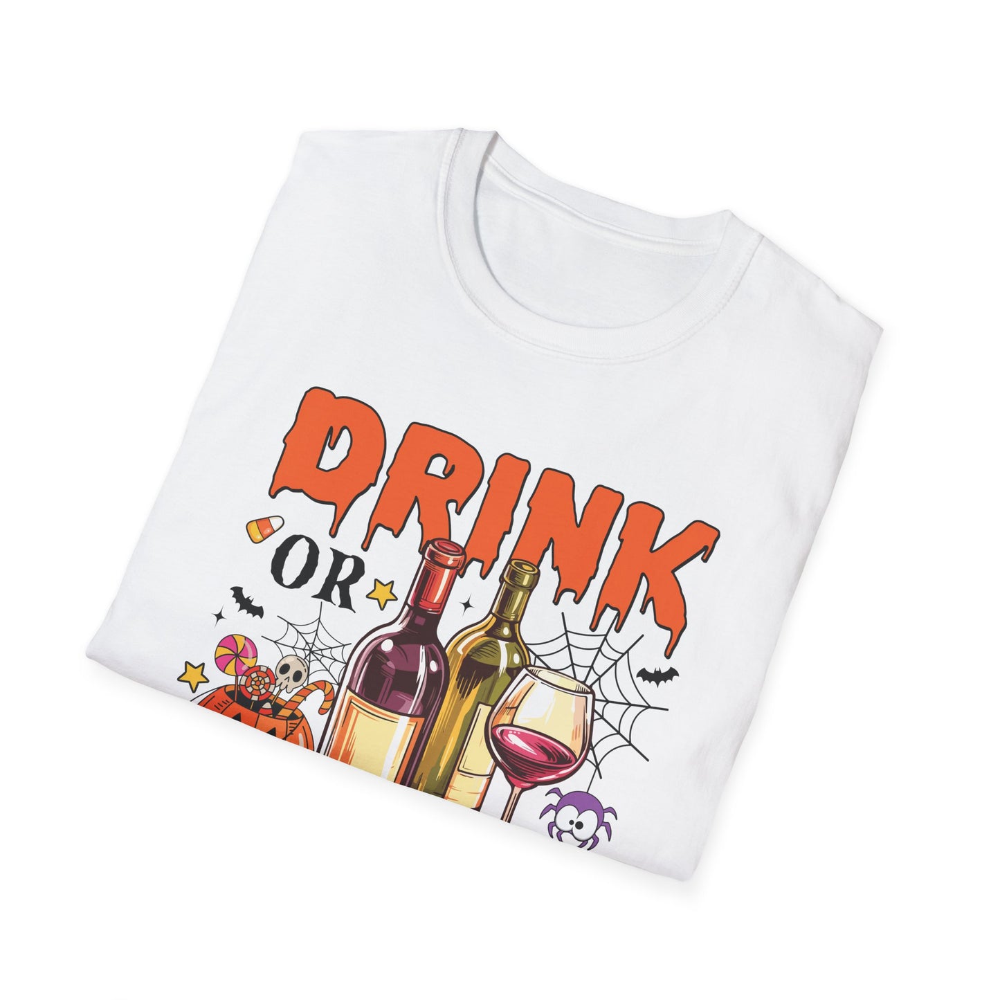 "Drink or Treat" Softstyle Halloween T-Shirt