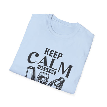 "Keep Calm and Let the Server Handle It" Unisex Softstyle T-Shirt