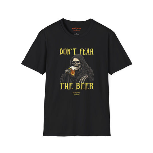 “Don’t Fear The Beer” Halloween Bartender Softstyle T-Shirt