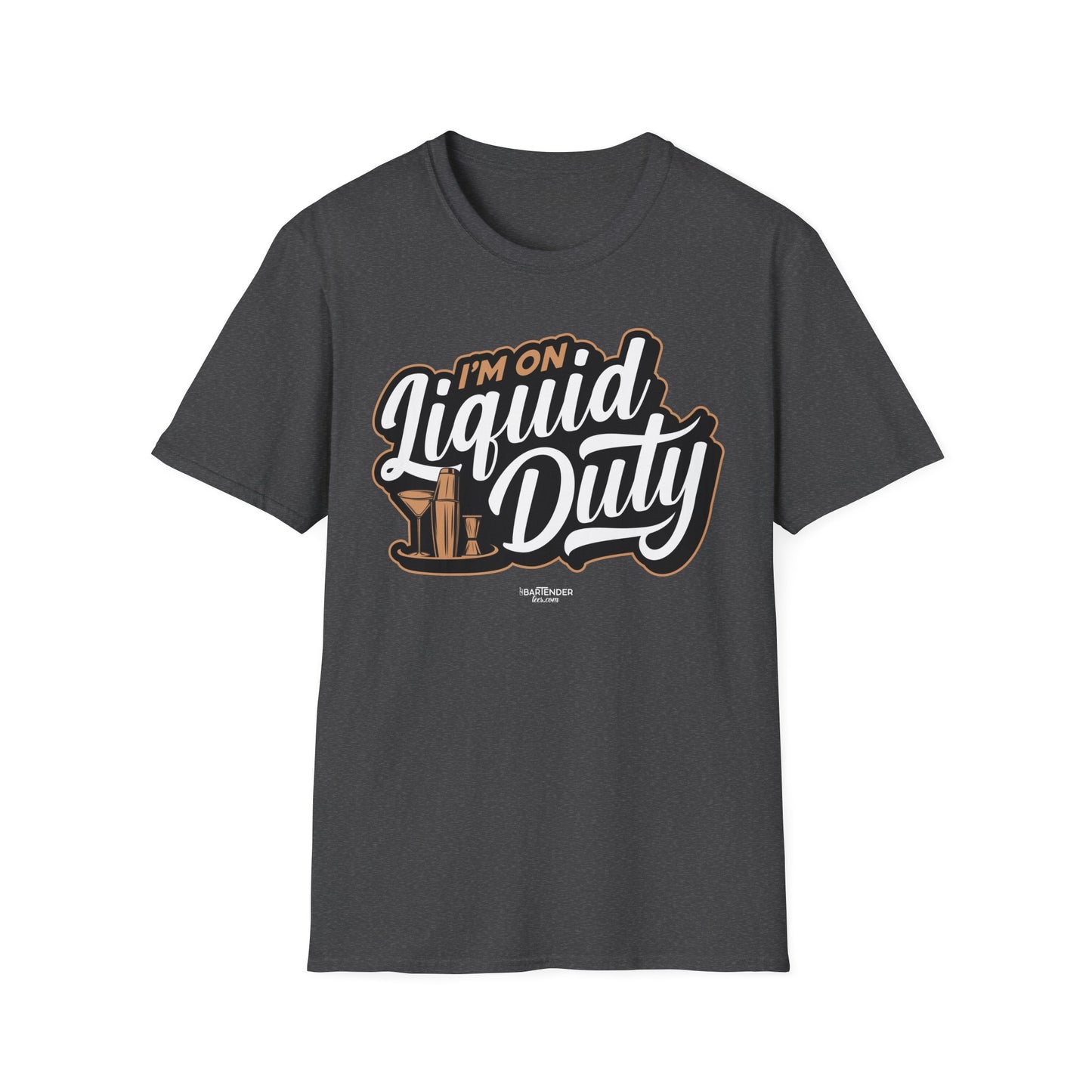 "I'm on Liquid Duty" Men's Bartender Tee