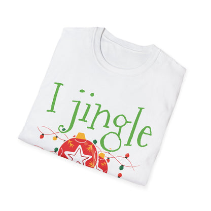 "I Jingle Your Bells, You Tip Me Well" Unisex Softstyle T-Shirt