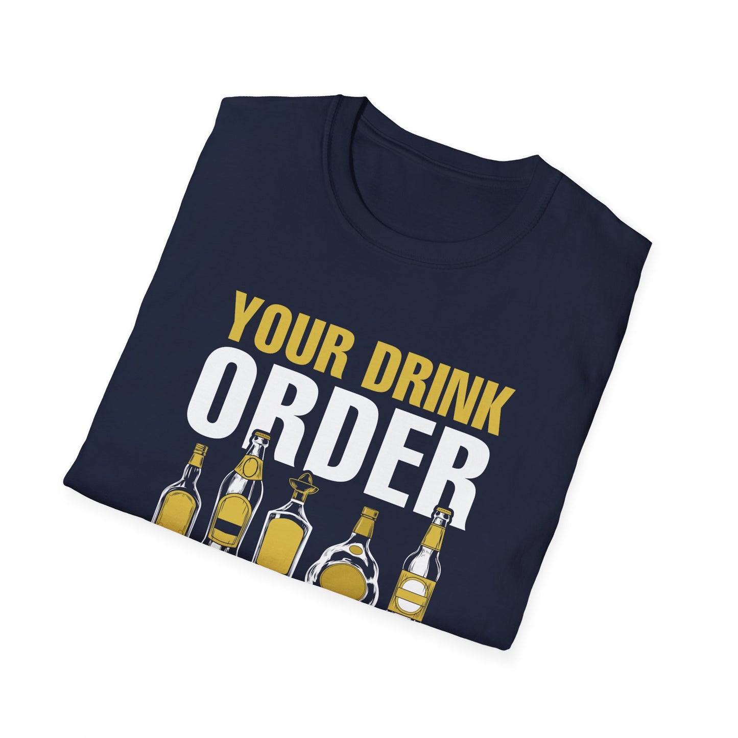 "Your Drink Order is my Cardio" Men's Bartender Tee