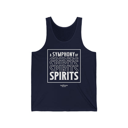 "A symphony of spirits" Men’s Bartender Tank Top