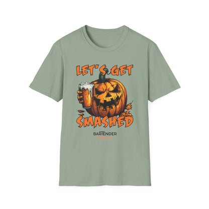 “Let’s Get Smashed”  v2 Halloween Bartender Tee