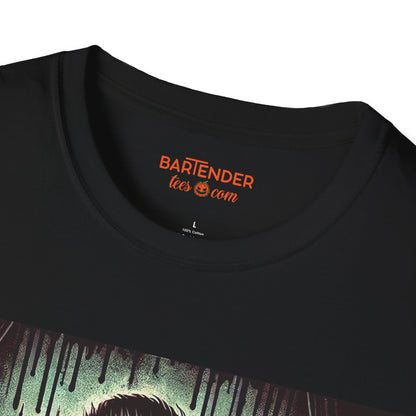 "The Bartender Of Your Nightmares" Halloween Bartender Softstyle T-Shirt