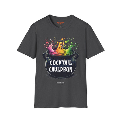 "Cocktail Cauldron" Halloween Bartender Softstyle T-Shirt