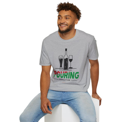 "Pouring Perfection" Men's Bartender Tee