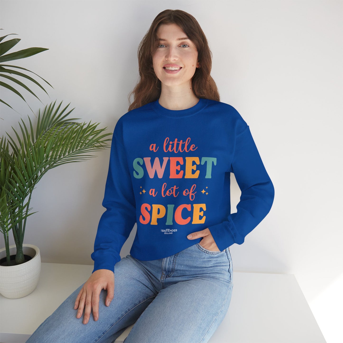 "A Little Sweet a Lot of Spice" Bartender Sweatshirt