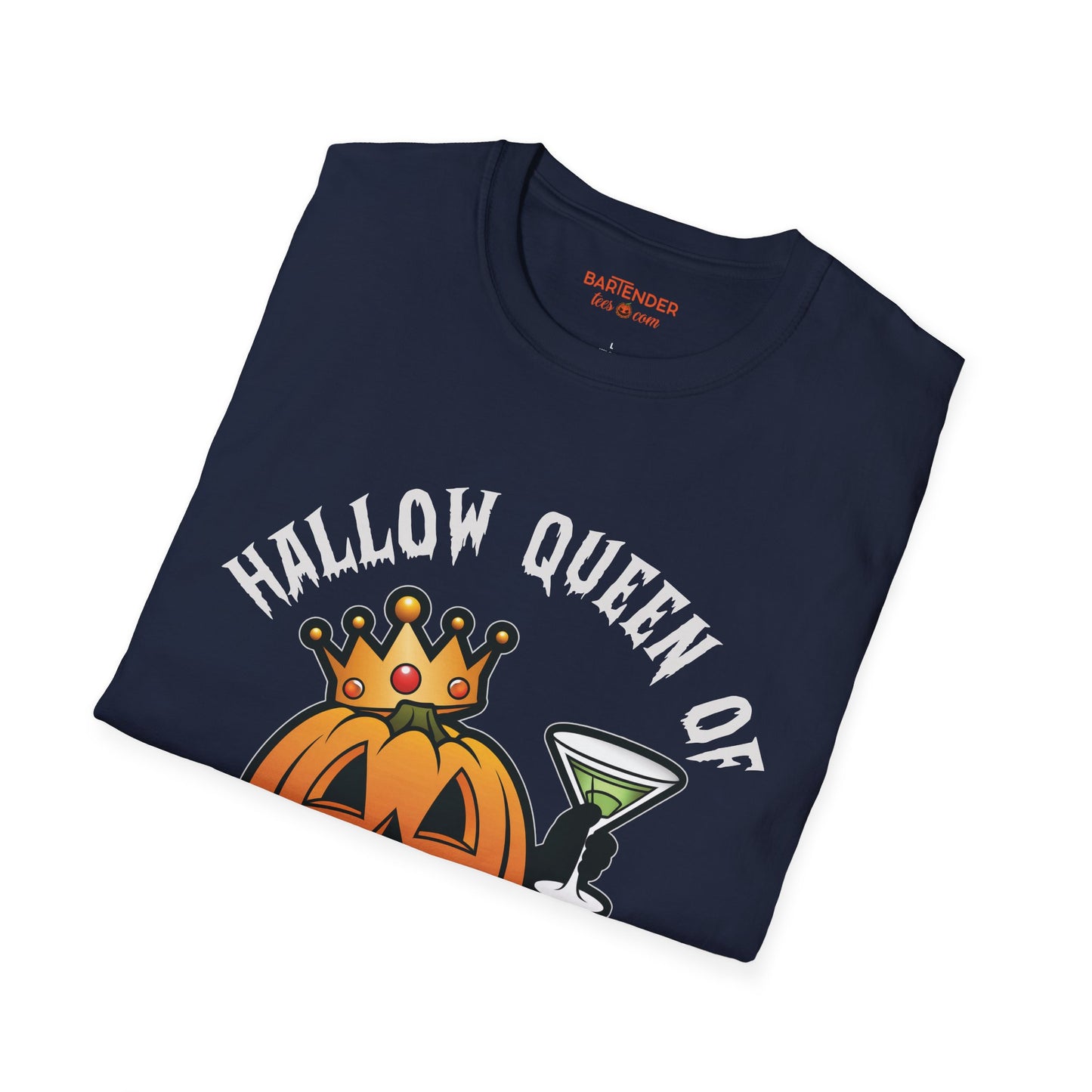 Copy of "Ghoul-ash of Cocktails" Halloween Bartender Softstyle T-Shirt