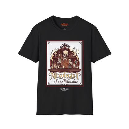 "Mixologist Of The Macabre" Halloween Bartender Softstyle T-Shirt