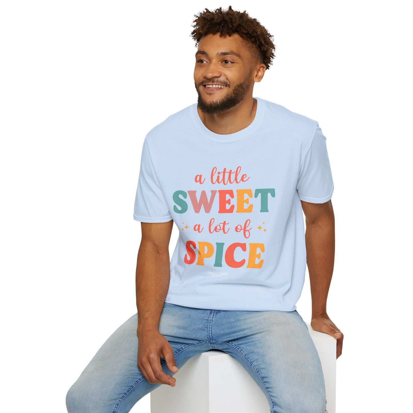 "A Little Sweet a Lot of Spice" Men's Bartender Softstyle T-Shirt