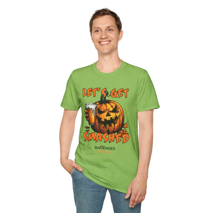 “Let’s Get Smashed”  v2 Halloween Bartender Tee