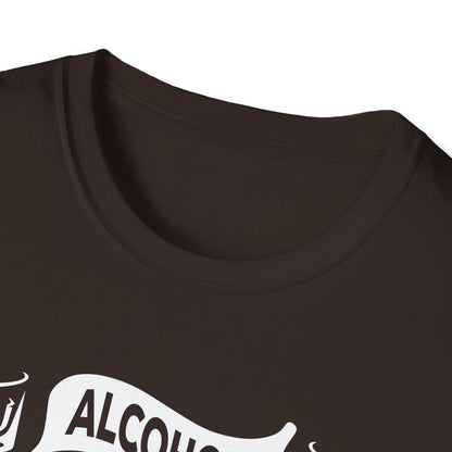 "Alcohol because no great story started with salad" Men's Bartender Softstyle T-Shirt