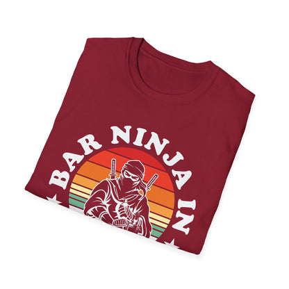 "Bar Ninja in Action" Men's Bartender Tee