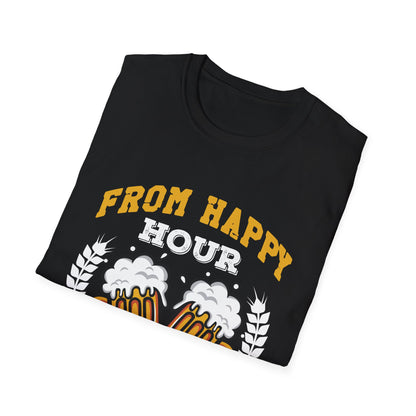 "From Happy Hour to Last Call, I Run It All" Softstyle T-Shirt