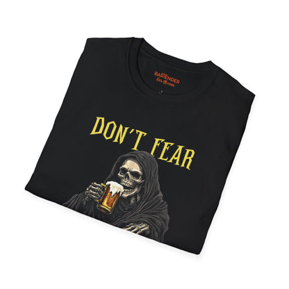 “Don’t Fear The Beer” Halloween Bartender Softstyle T-Shirt