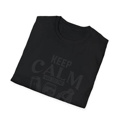 "Keep Calm and Let the Server Handle It" Unisex Softstyle T-Shirt