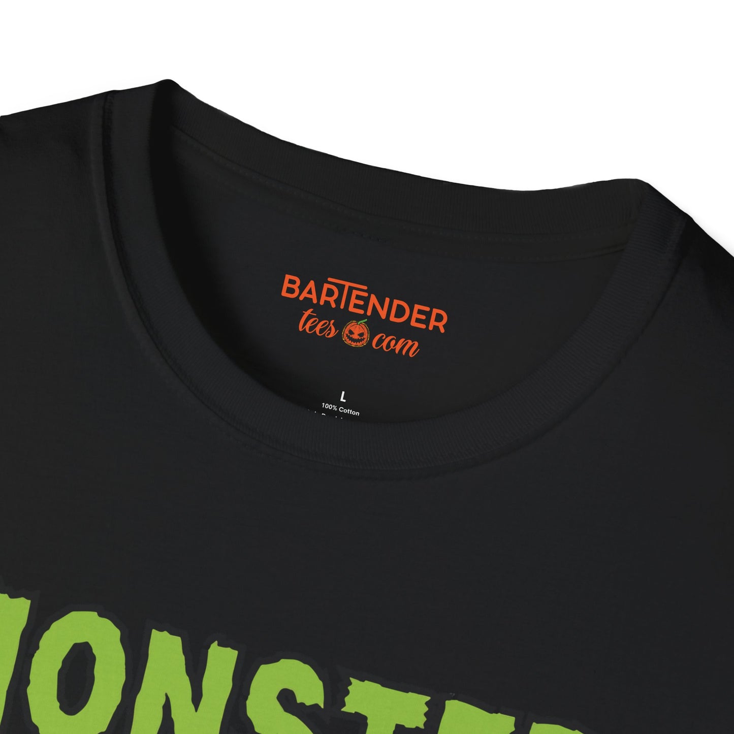 "Monster Mash Mixologist" Halloween Bartender Softstyle T-Shirt