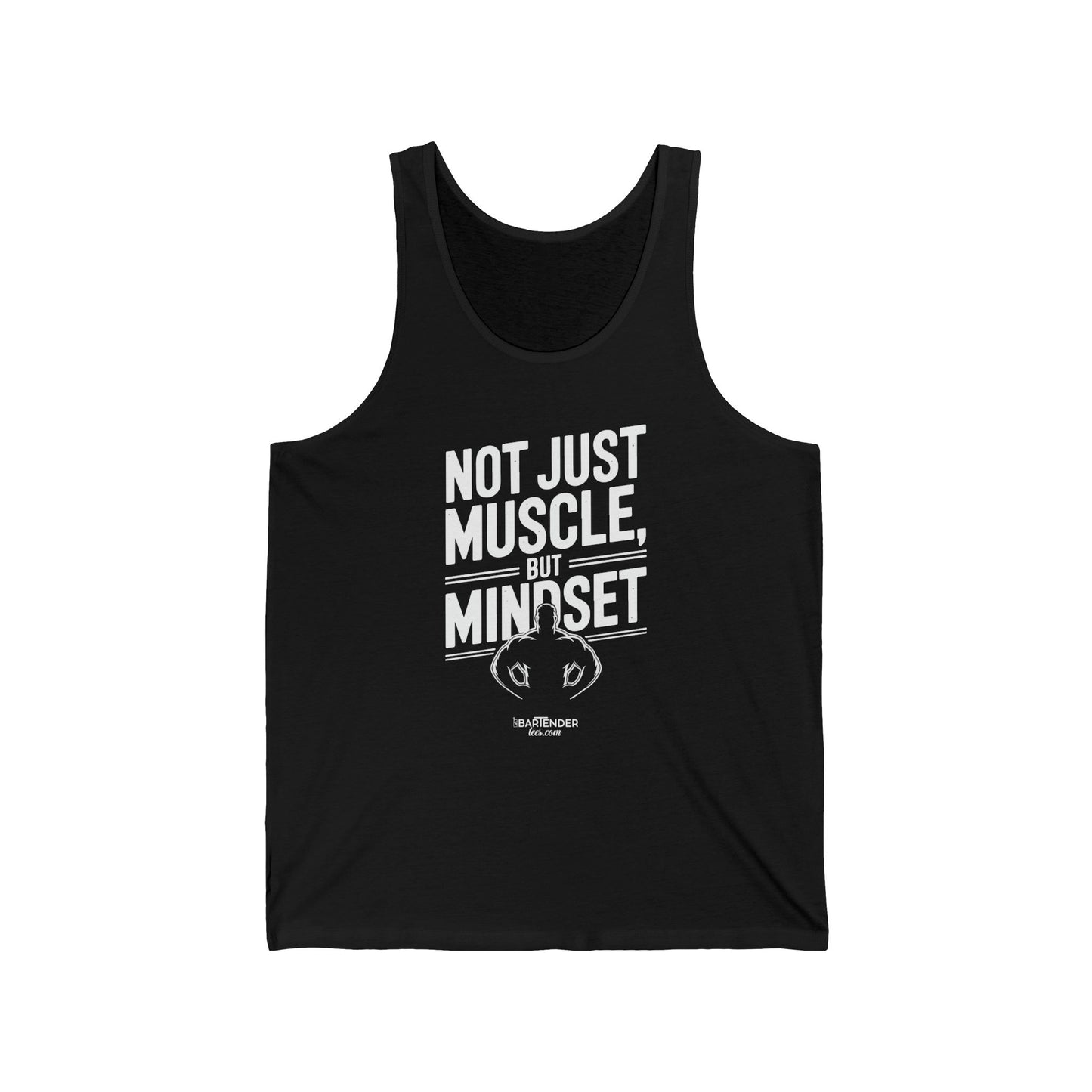 "Not just muscle but mindset" Men’s Bartender Tank Top