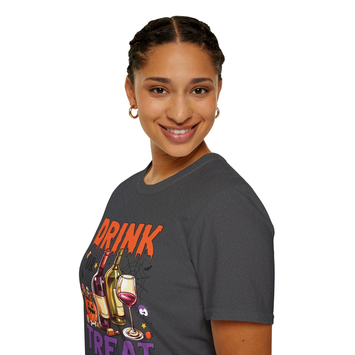 "Drink or Treat" Softstyle Halloween T-Shirt