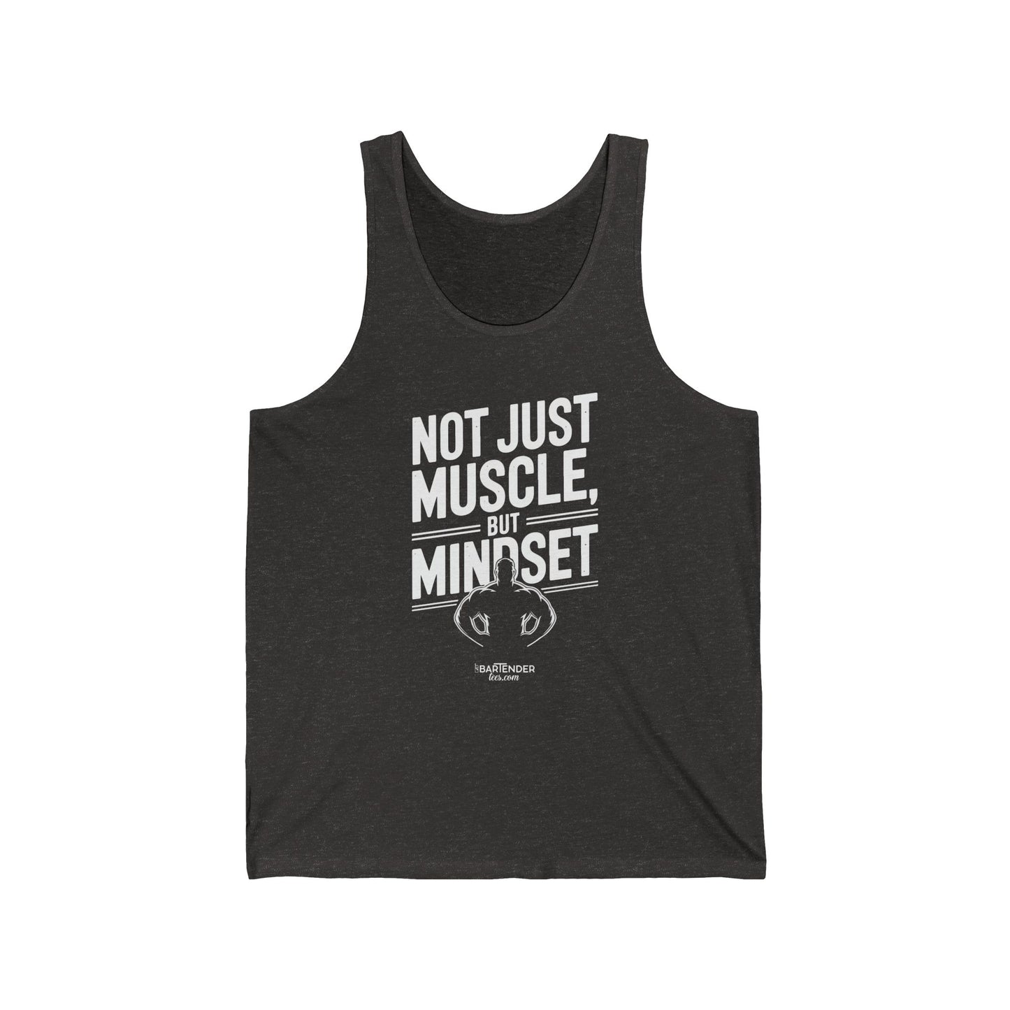 "Not just muscle but mindset" Men’s Bartender Tank Top