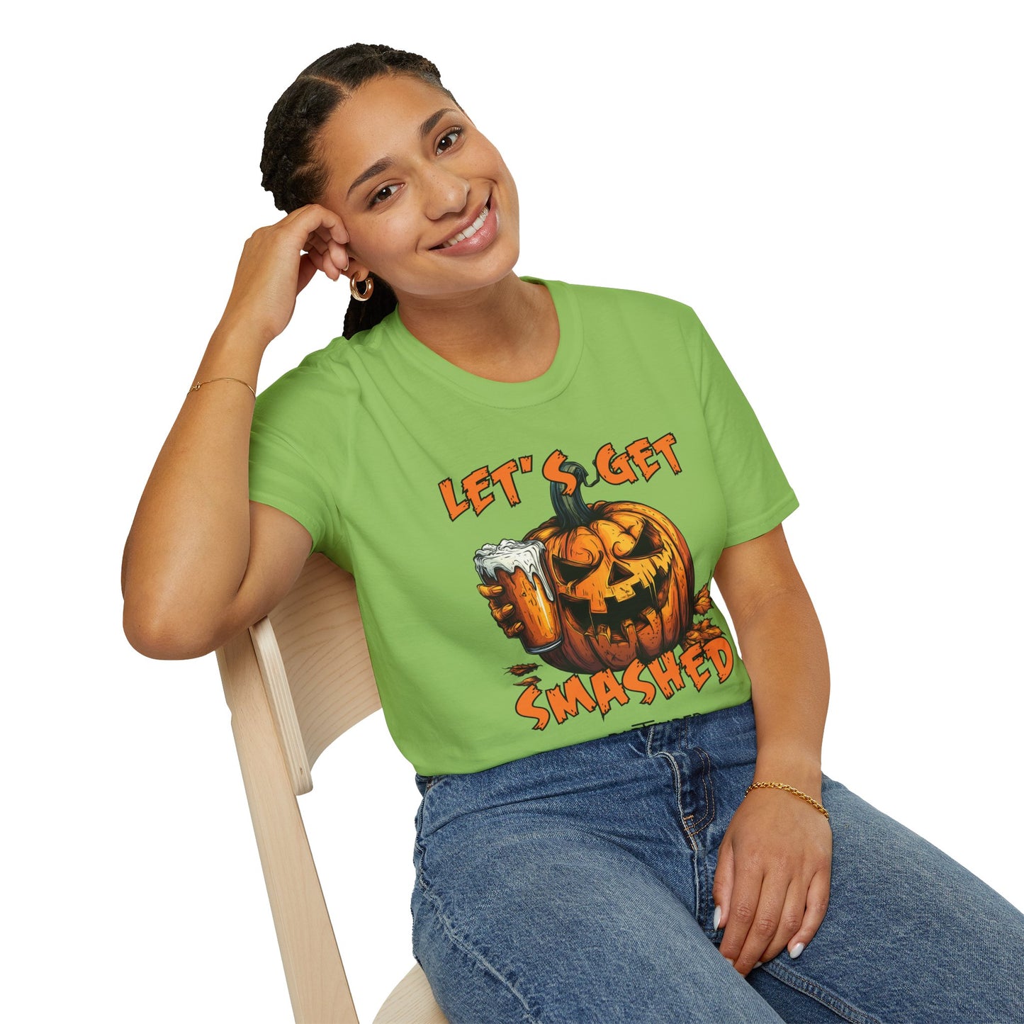 “Let’s Get Smashed”  v2 Halloween Bartender Tee