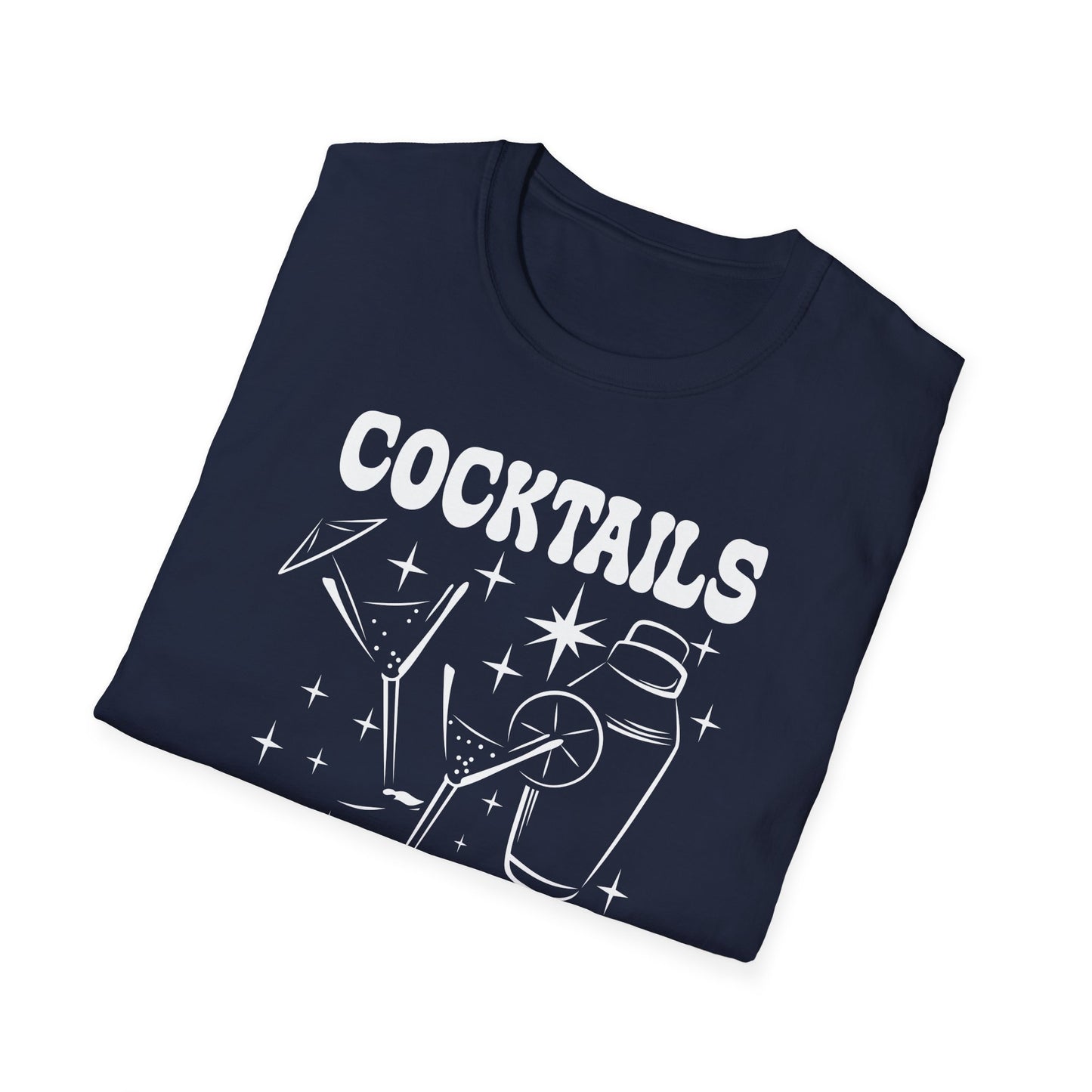 "Cocktails are Cheaper than Therapy" Men's Bartender Tee