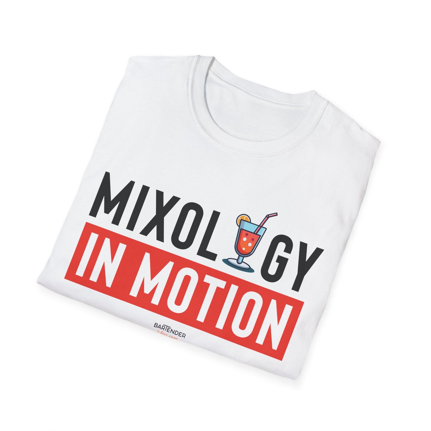 "Mixology in Motion" Men's Bartender Tee