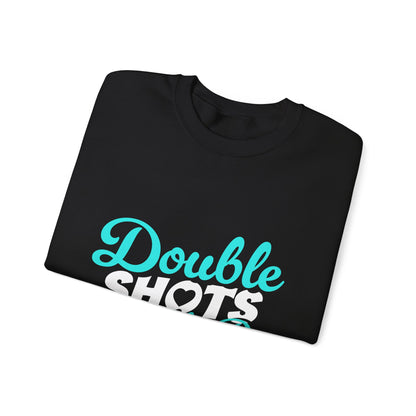 "Double shots double ds no apologies" Bartender Sweatshirt