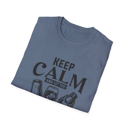 "Keep Calm and Let the Server Handle It" Unisex Softstyle T-Shirt