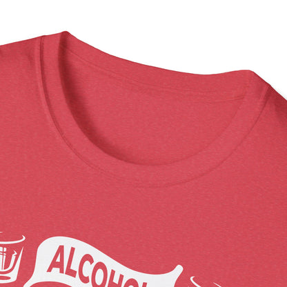 "Alcohol Because No Great Story Started with Salad" Men's Bartender Tee