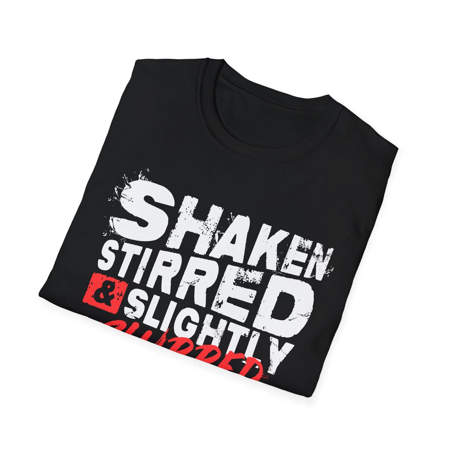 "Shaken, Stirred & Slightly Slurred" Bartender Tee