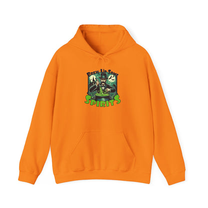 "Brew Up Some Spirits" Halloween Bartender Hoodie