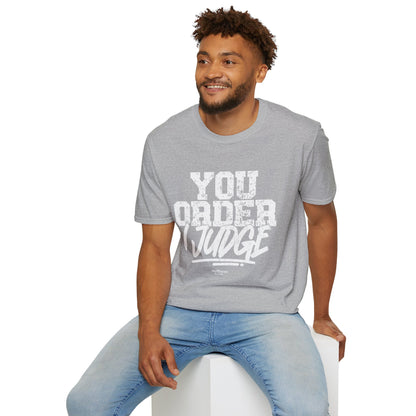 "You Order I Judge" Men's Bartender Tee