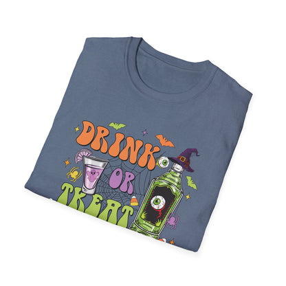 "Drink or Treat Motherf*er" Softstyle Unisex Halloween T-Shirt